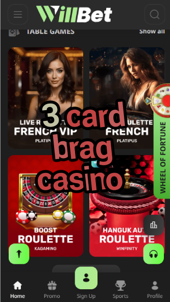 3 Card Brag Casino - British Poker Variant-casinoorder.vip